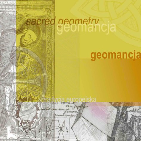 Sacred geometry i geomancja - kolaż graficzny